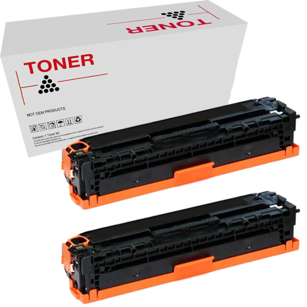 415X / 415A pack 2 cartuchos de toner compatible con HP W2030X / W2030A de alta calidad