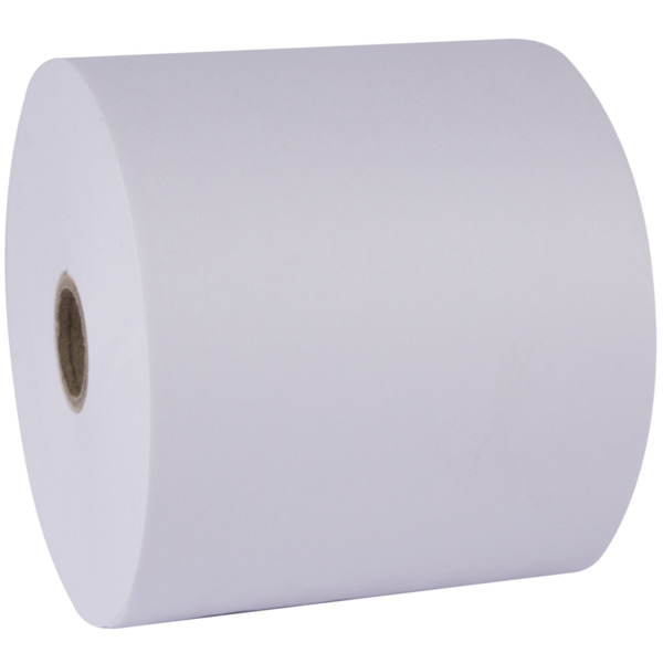 Apli Papel Termico Rollo - 57x55x12mm - Alta Calidad y Durabilidad - Compatible con Impresoras Termicas - Blanco