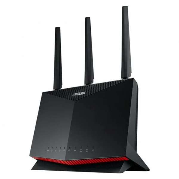 Asus RT-AX86S Router Gaming AX5700 WiFi 6 AiMesh Dual Band - Velocidad Combinada de unos 5700Mbps - 4x RJ45 LAN, 1x RJ45 WAN, 1x