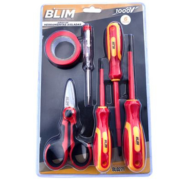 Blim Juego 6 pcs Herramientas Aisladas 1000V