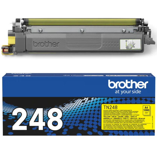 Brother TN248 Amarillo Cartucho de Toner Original - TN248Y