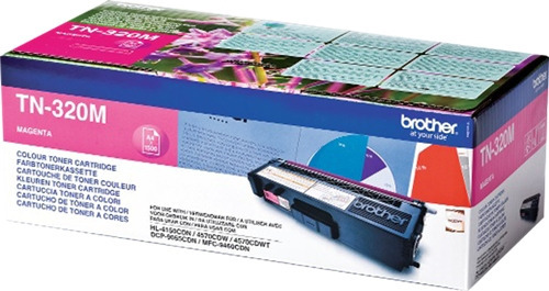 Brother TN320 Magenta Cartucho de Toner Original - TN320M