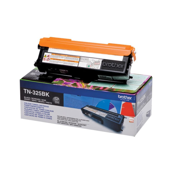 Brother TN325 Negro Cartucho de Toner Original - TN325BK