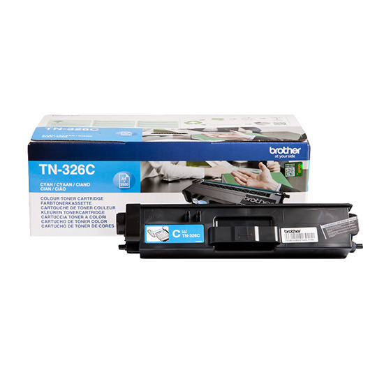 Brother TN326 Cyan Cartucho de Toner Original - TN326C