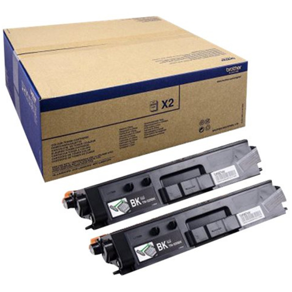 Brother TN329 Negro Pack de 2 Cartuchos de Toner Originales - TN329BKTWIN