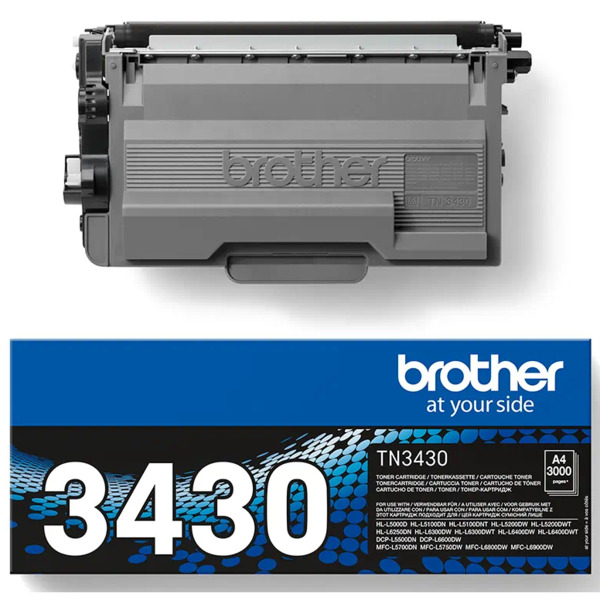 Brother TN3430 Negro Cartucho de Toner Original