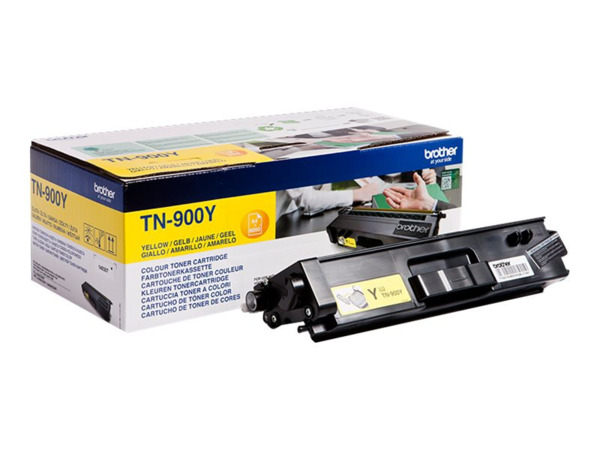 Brother TN900 Amarillo Cartucho de Toner Original - TN900Y