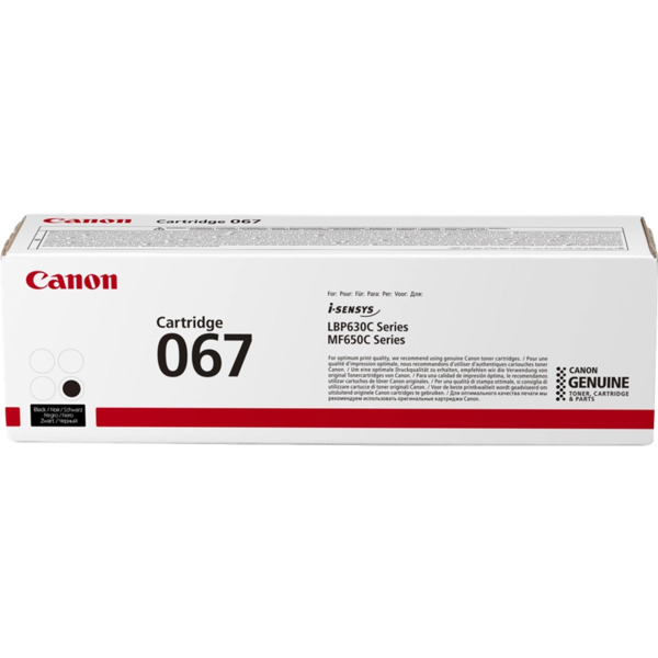 Canon 067 Negro Cartucho de Toner Original - 5102C002