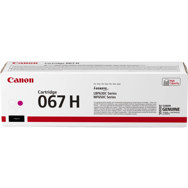 Canon 067H Magenta Cartucho de Toner Original - 5104C002