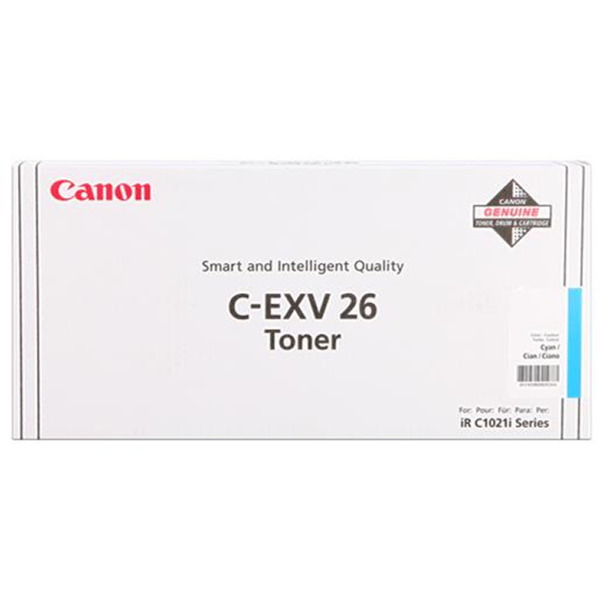 Canon CEXV26 Cyan Cartucho de Toner Original - 1659B006