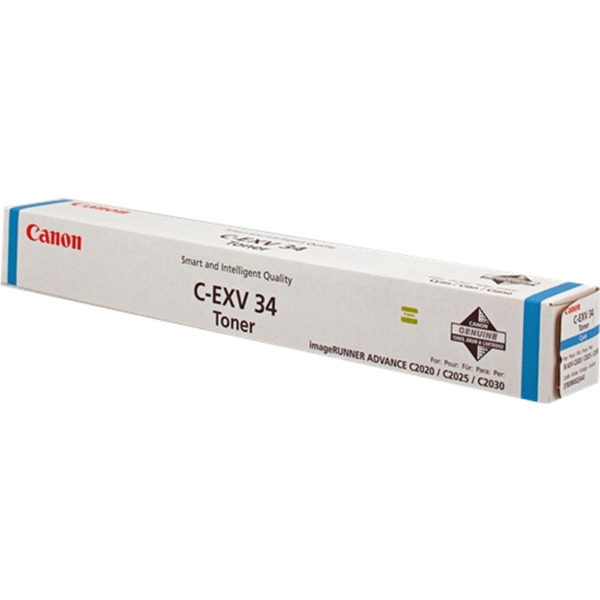 Canon CEXV34 Cyan Cartucho de Toner Original - 3783B002