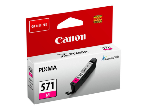 Canon CLI571 Magenta Cartucho de Tinta Original - 0387C001