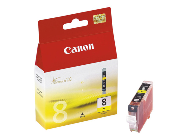 Canon CLI8 Amarillo Cartucho de Tinta Original - 0623B001