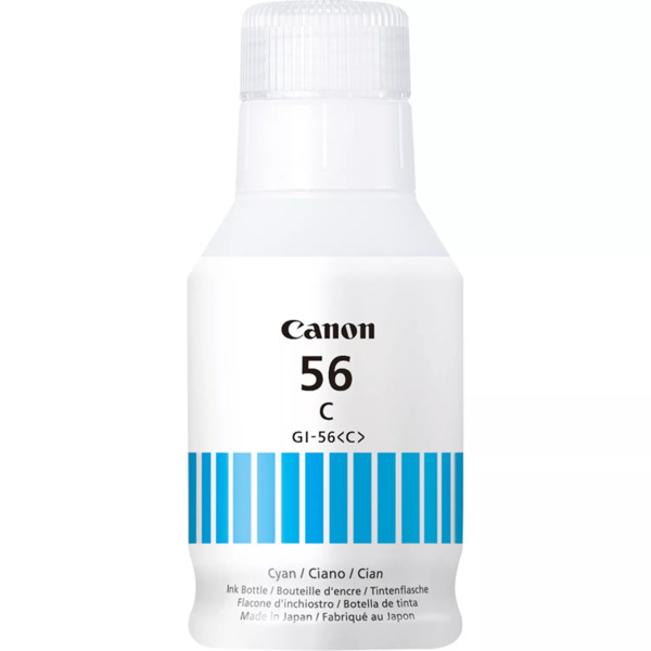 Canon GI56 Cyan Botella de Tinta Original - GI56C/4430C001