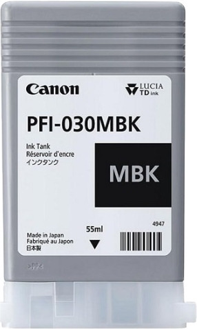 Canon PFI030 Negro Mate Cartucho de Tinta Original - 3488C001