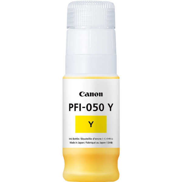 Canon PFI050 Amarillo Botella de Tinta Original - PFI050Y/5701C001