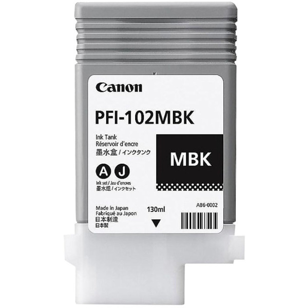 Canon PFI102 Negro Mate Cartucho de Tinta Original - 0894B001