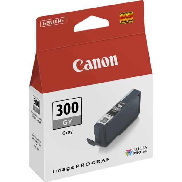 Canon PFI300 Gris Cartucho de Tinta Original - 4200C001/PFI300GY