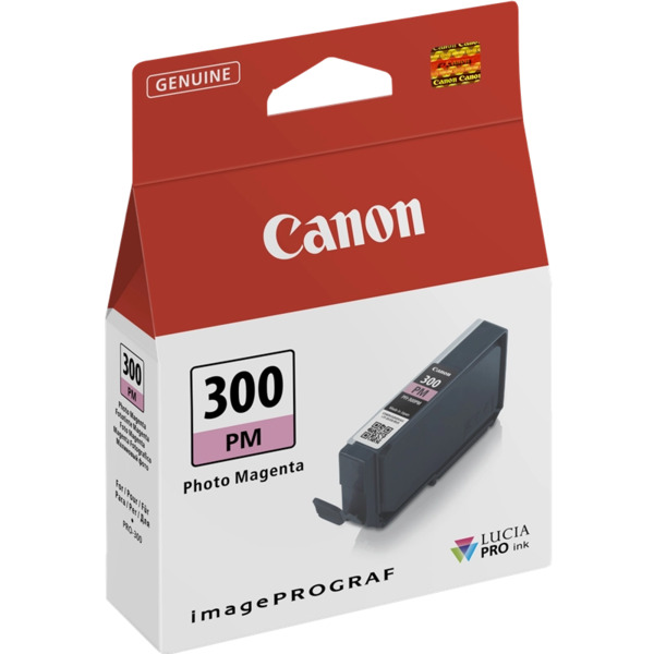 Canon PFI300 Magenta Photo Cartucho de Tinta Original - 4198C001/PFI300PM