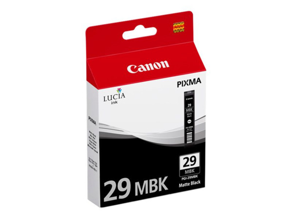 Canon PGI29 Negro Mate Cartucho de Tinta Original - 4868B001