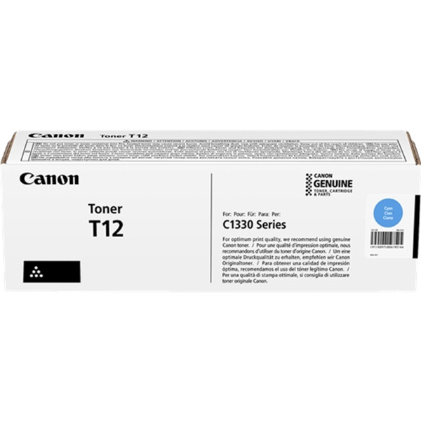 Canon T12 Cyan Cartucho de Toner Original - 5097C006