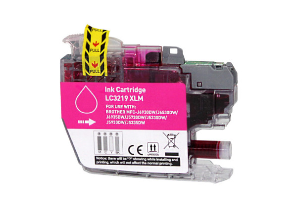 Compatible Brother LC3219XL Magenta Cartucho de Tinta - Reemplaza LC3219XLM