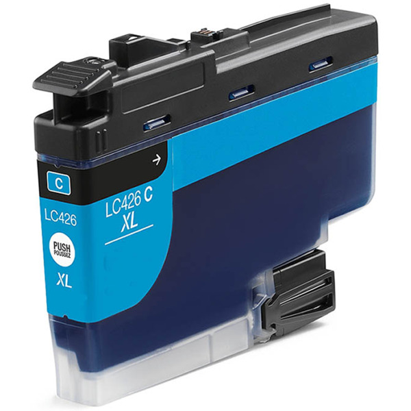 Compatible Brother LC426XL Cyan Cartucho de Tinta Pigmentada - Reemplaza LC426XLC