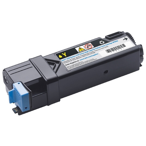 Compatible Dell 2150/2155 Amarillo Cartucho de Toner - Reemplaza 593-11037/NPDXG/9X54J/593-11036/NT6X2/8GK7X