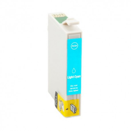 Compatible Epson T0805 Cyan Light Cartucho de Tinta - Reemplaza C13T08054011