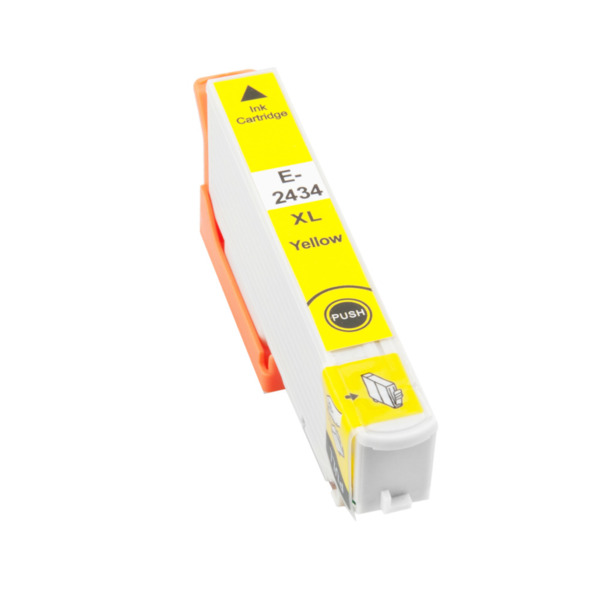 Compatible Epson T2434/T2424 (24XL) Amarillo Cartucho de Tinta - Reemplaza C13T24344012/C13T24244012