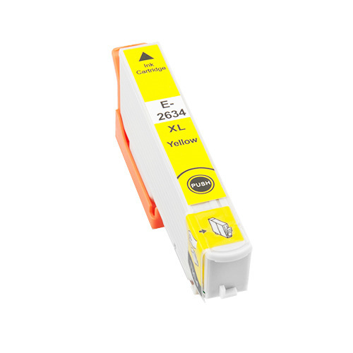 Compatible Epson T2634/T2614 (26XL) Amarillo Cartucho de Tinta - Reemplaza C13T26344012/C13T26144012