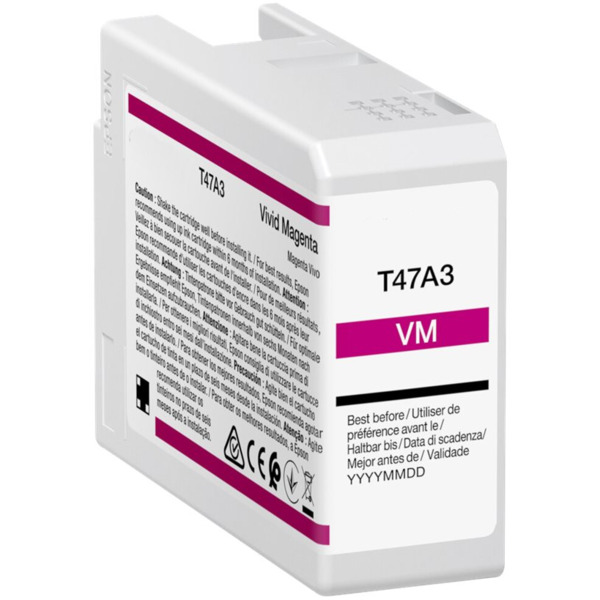 Compatible Epson T47A3 Magenta Vivido Cartucho de Tinta Pigmentada - Reemplaza C13T47A300