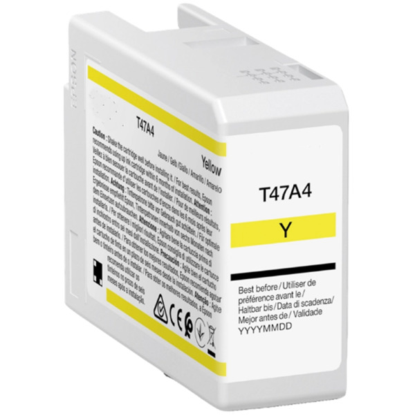 Compatible Epson T47A4 Amarillo Cartucho de Tinta Pigmentada - Reemplaza C13T47A400