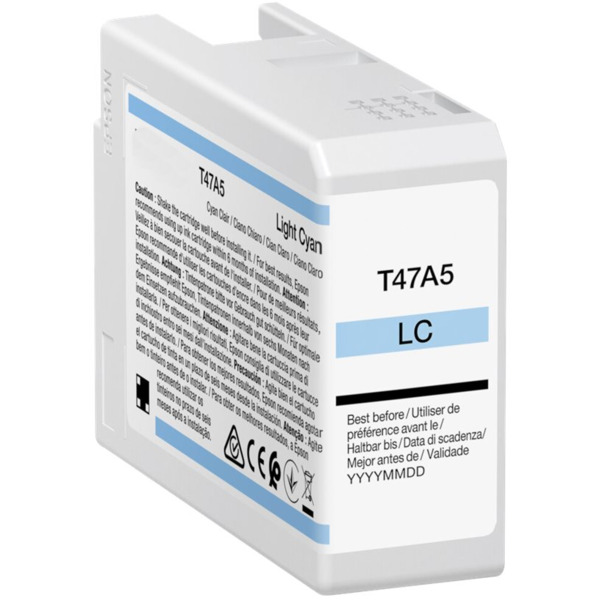 Compatible Epson T47A5 Cyan Light Cartucho de Tinta Pigmentada - Reemplaza C13T47A500