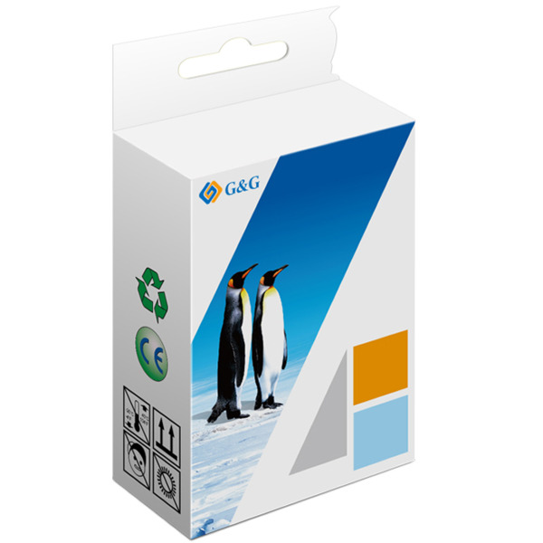 Compatible G&G Canon PG512/PG510 Negro Cartucho de Tinta Remanufacturado - Muestra Nivel de Tinta - Reemplaza 2969B001/2970B001