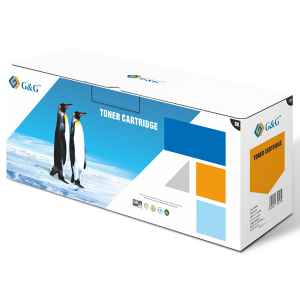 Compatible G&G Dell 2150/2155 Amarillo Cartucho de Toner Generico - Reemplaza 593-11037/NPDXG/9X54J/593-11036/NT6X2/8GK7X