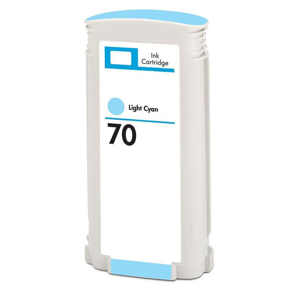 Compatible HP 70 Cyan Light Cartucho de Tinta Pigmentada - Reemplaza C9390A