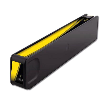 Compatible HP 913A VB Amarillo Cartucho de Tinta Pigmentada - Reemplaza F6T79AE