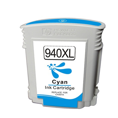 Compatible HP 940XL Cyan Cartucho de Tinta  - Reemplaza C4907AE