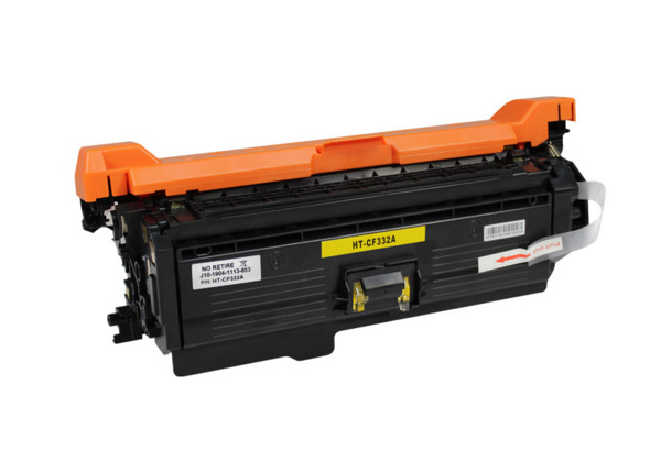 Compatible HP CF332A Amarillo Cartucho de Toner - Reemplaza 654A