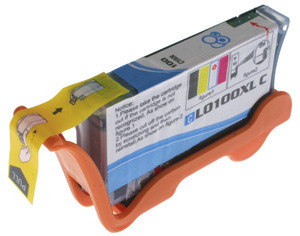 Compatible Lexmark 100XL Cyan Cartucho de Tinta - Reemplaza 14N1069E/14N1093E/14N0900E/14N0920E