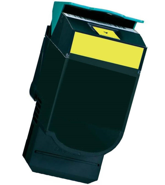 Compatible Lexmark CX310/CX410/CX510 Amarillo Cartucho de Toner - Reemplaza 80C2SY0/80C2SYE/802SY