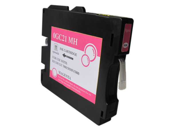 Compatible Ricoh GC21M Magenta Cartucho de Tinta Pigmentada - Reemplaza 405534/405538