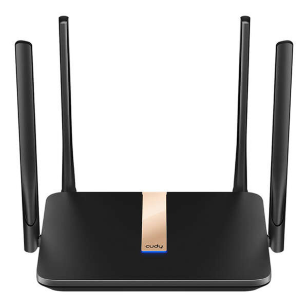 Cudy LT500D Router WiFi AC1200 4G LTE Doble Banda - 1x Puerto Wan 10/100Mbps y 3x Puertos Lan 10/100Mbps - 2x Antenas WiFi y 2x