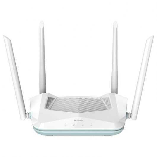 D-Link Eagle Pro AI AX1500 WiFi 6 Smart Router Doble Banda - Hasta 1200Mbps - 3 Puertos RJ45 10/100 Mbps - Control de Voz con Go