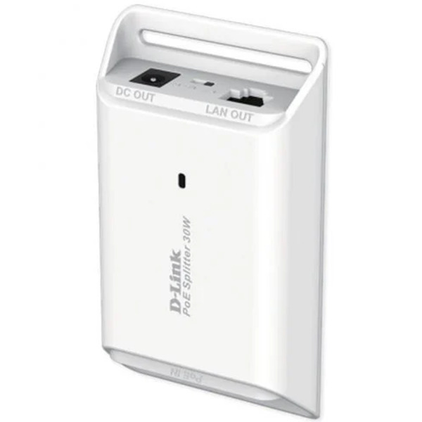 D-Link Inyector PoE Gigabit Ethernet - 2 Puerto RJ-45 - Amplio Rango - Instalacion Sencilla