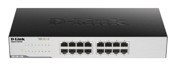 D-Link Switch 16 Puertos Gigabit 10/100/1000 Mbps