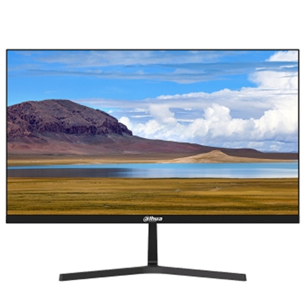 Dahua Monitor 23.8" LED FullHD 1080p 75Hz - Respuesta 5ms - Angulo de Vision 178º - Altavoces Incorporados - 16:9 - HDMI, VGA