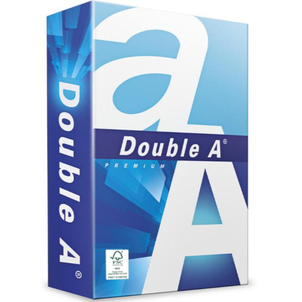 Double A Papel A4 75gr. 210x297mm (500 Hojas) Blanco - Certificacion FSC