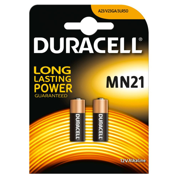 Duracell 3LR50B2 Pilas Alcalinas MN21 12V (2 unidades)